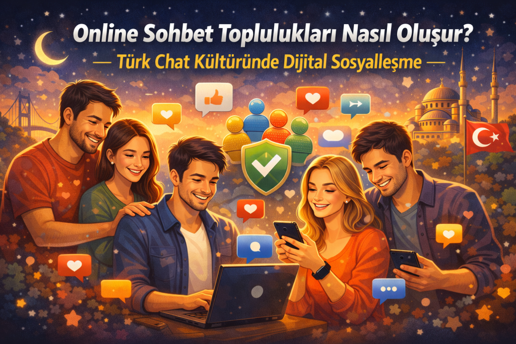 Online Sohbet Toplulukları Nasıl Oluşur? Online Sohbet Toplulukları Nasıl Oluşur?